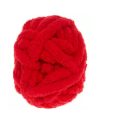 Red ball of yarn.