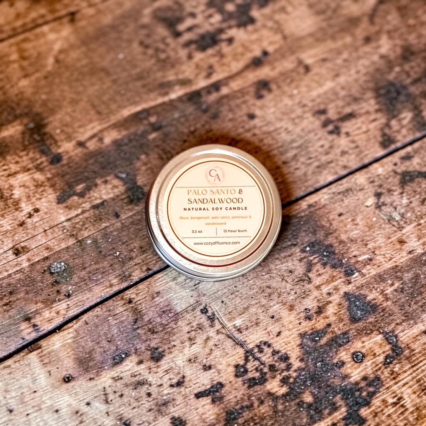 Palo Santo & Sandalwood Candle
