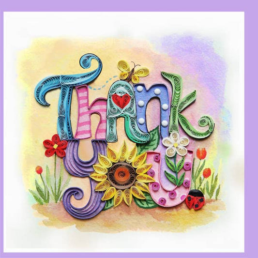 Thank you card