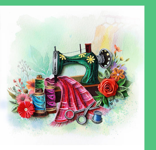 Sewing Machine Card