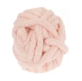 Soft Pink Chunky Knit Blanket