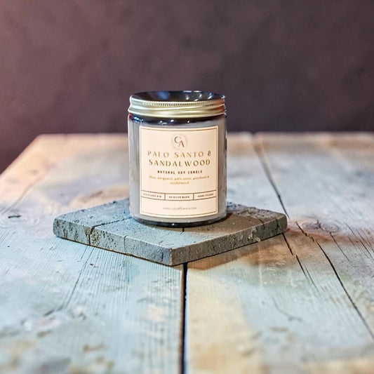 Palo Santo & Sandalwood Candle
