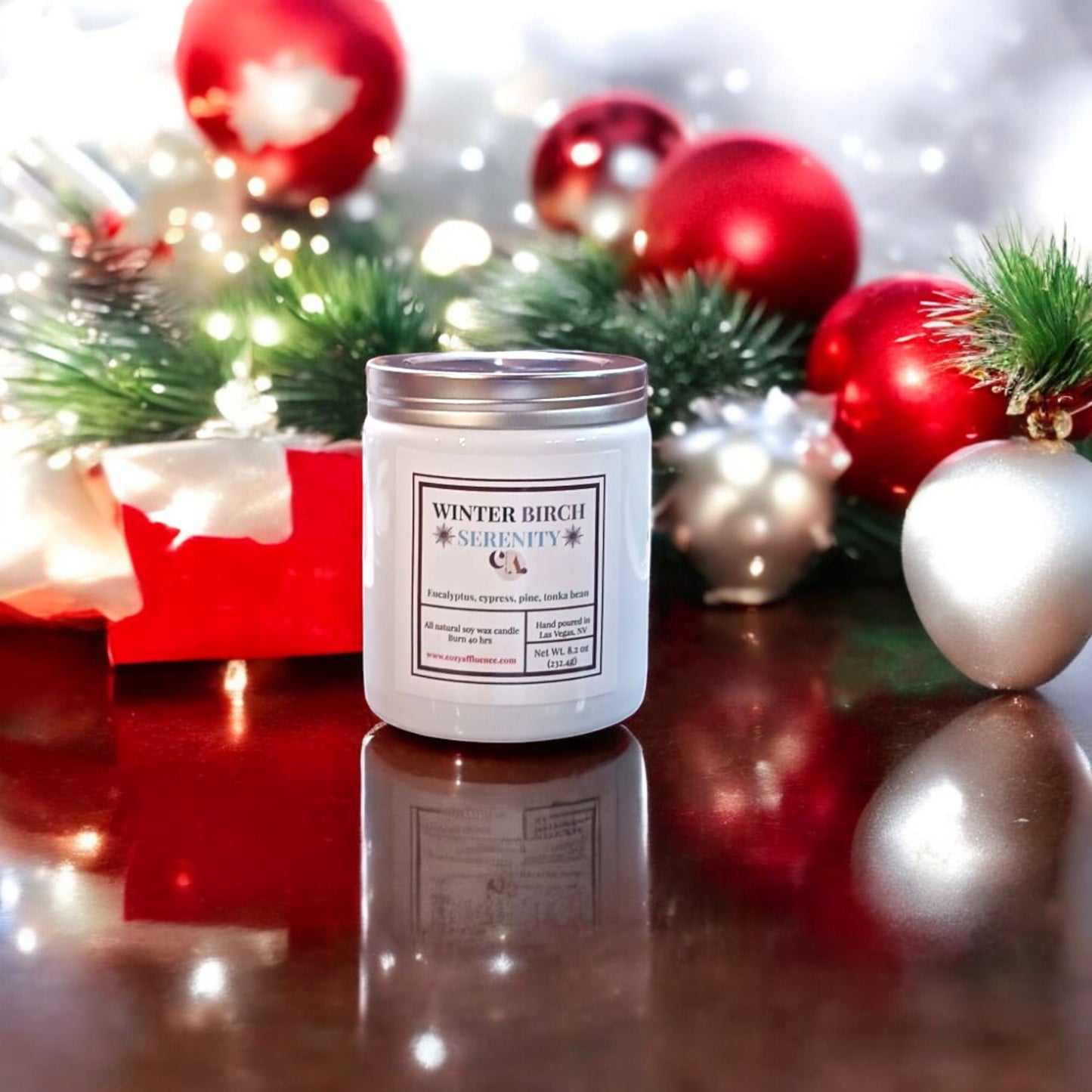 Winter Birch Serenity Candle