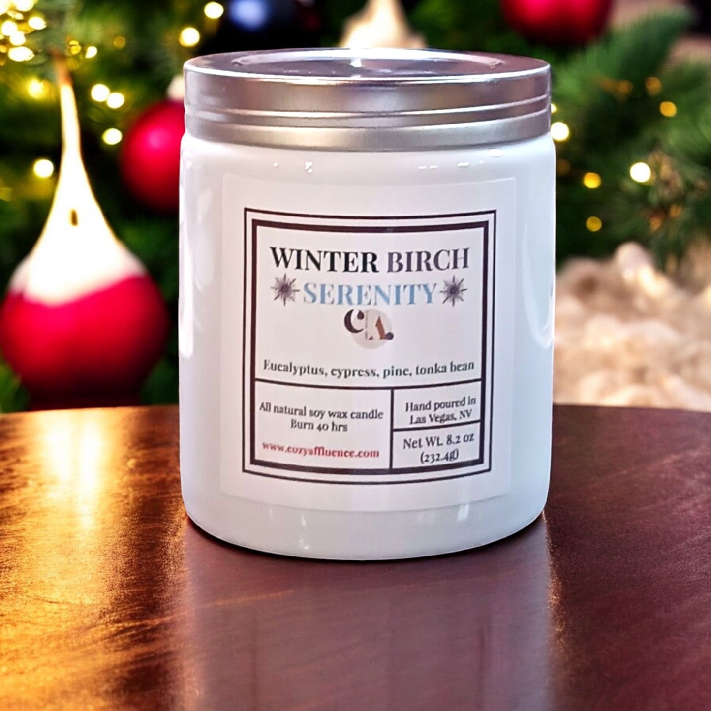 Winter Birch Serenity Candle